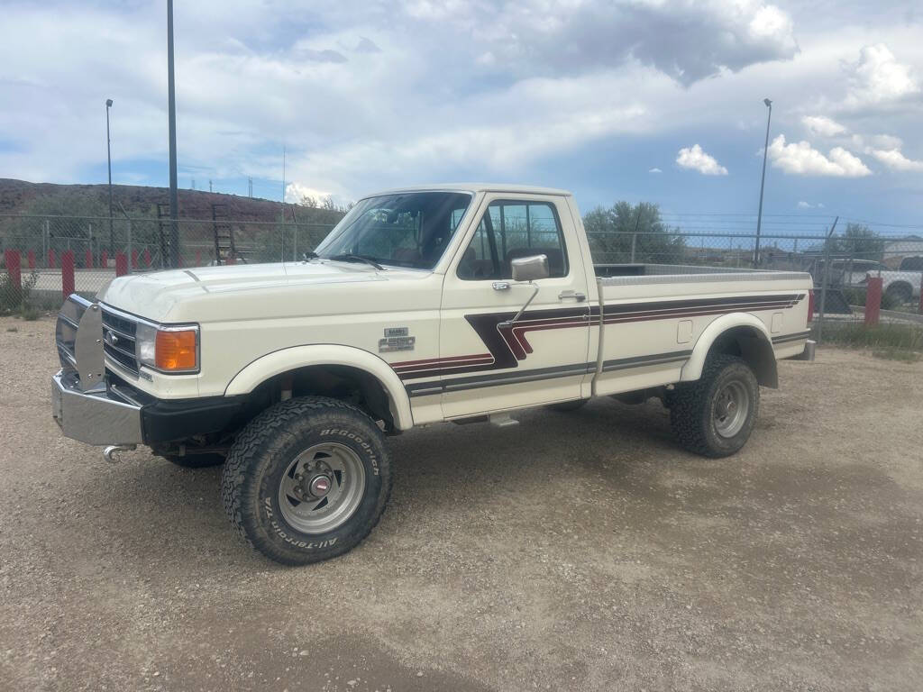 Ford-F-350-1990-White