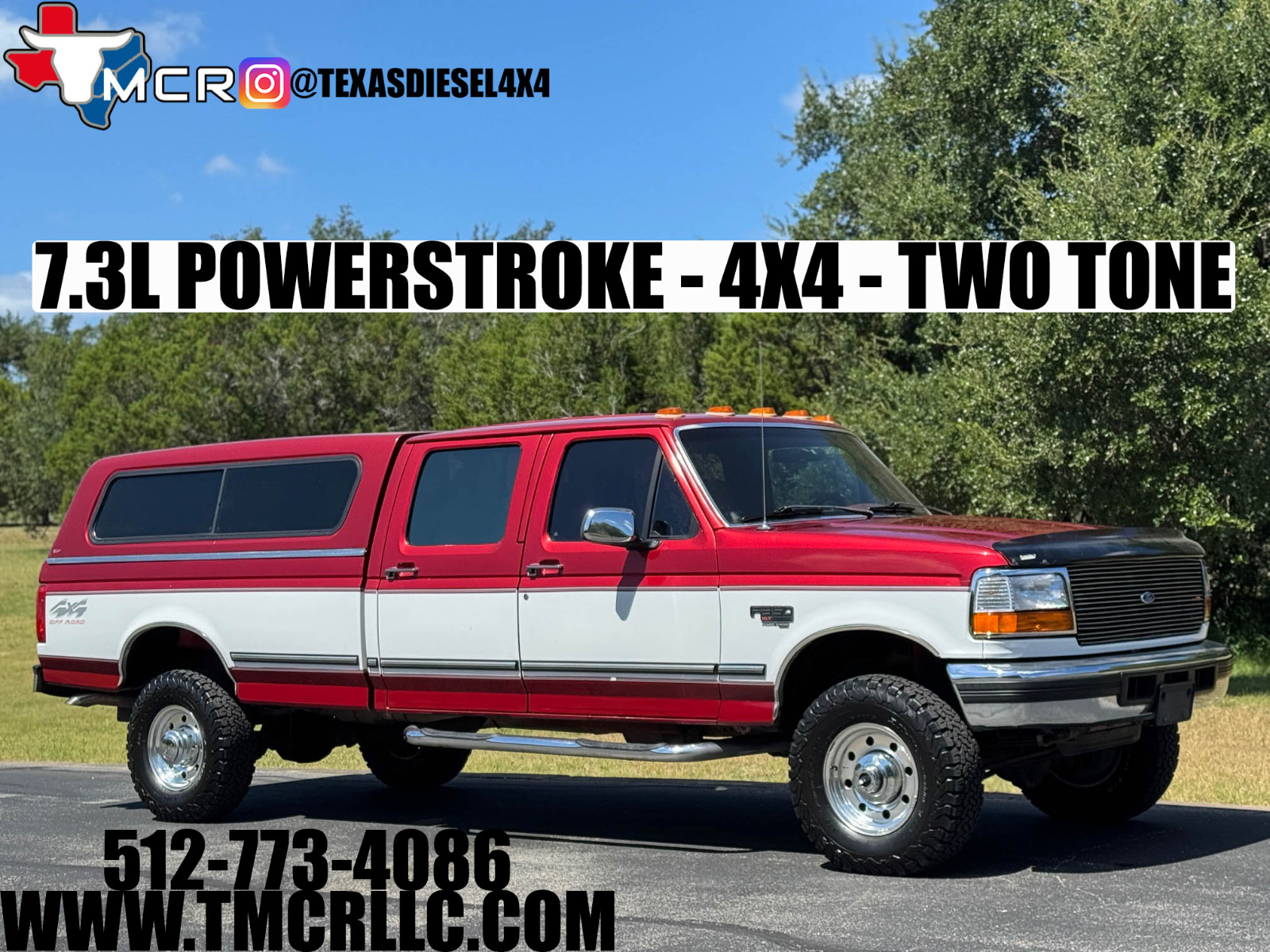 Ford-F-350-1996-Crew-Cab-Pickup-Gray