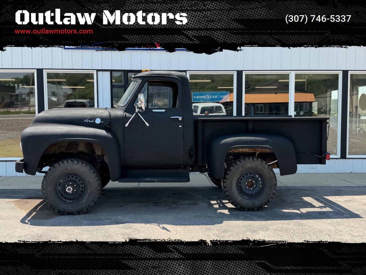 Ford-F-600-1955-Black-Gray