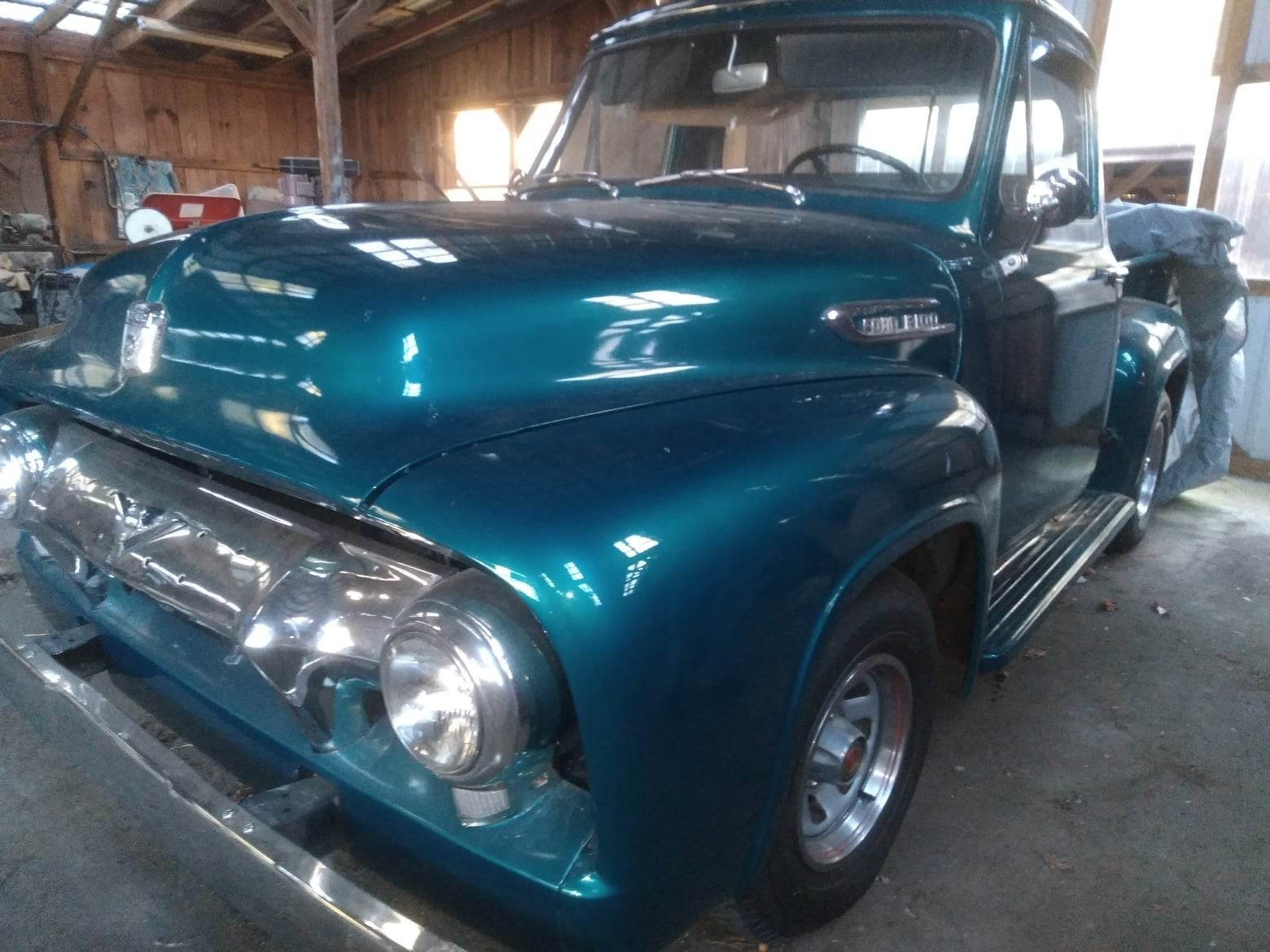 Ford-F100-1954-Gray