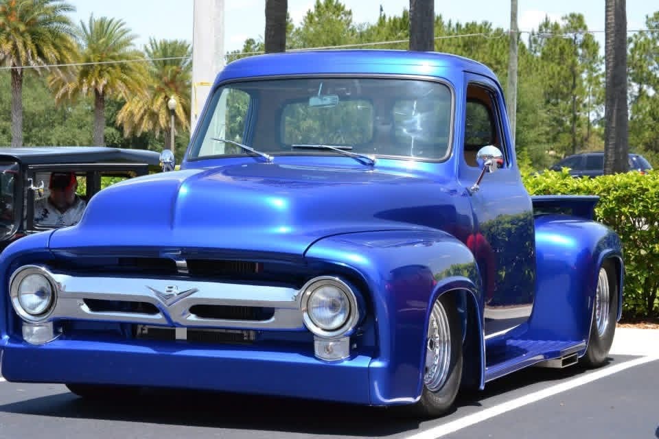 Ford-F100-1954-Standard-Cab-Pickup-Beige