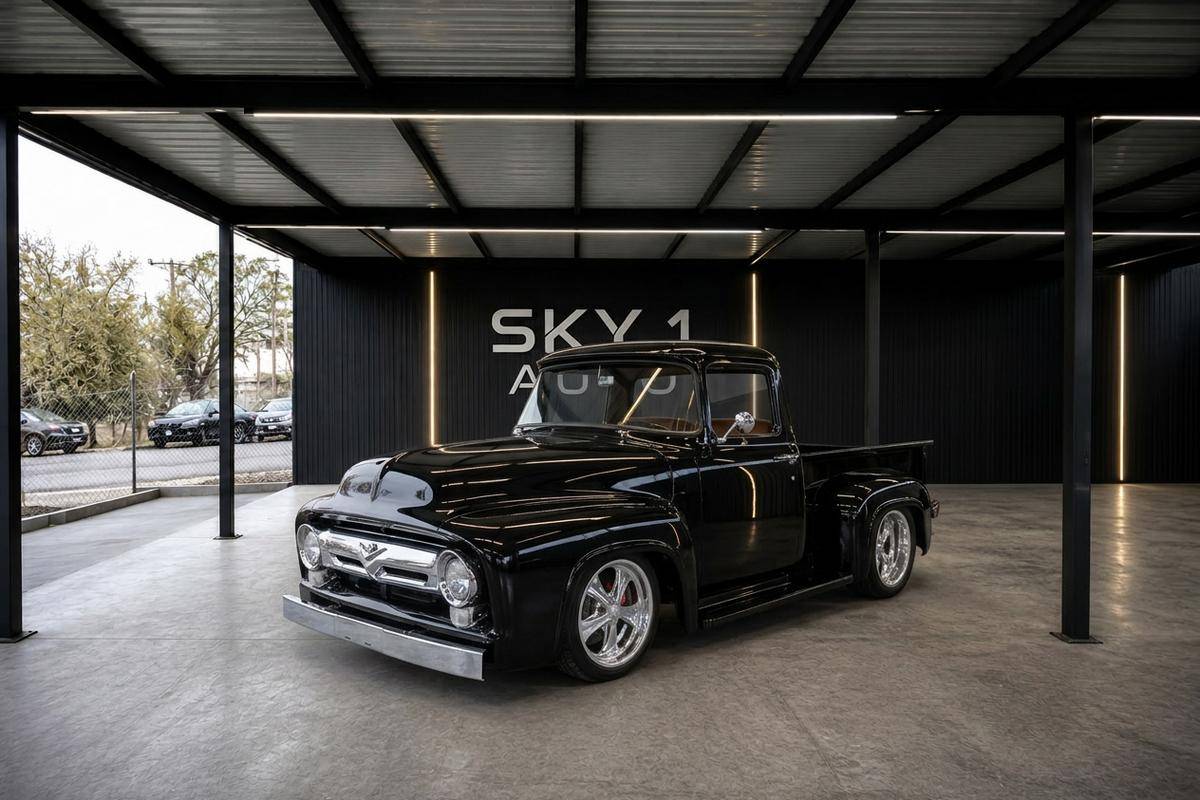 Ford-F100-1956-black