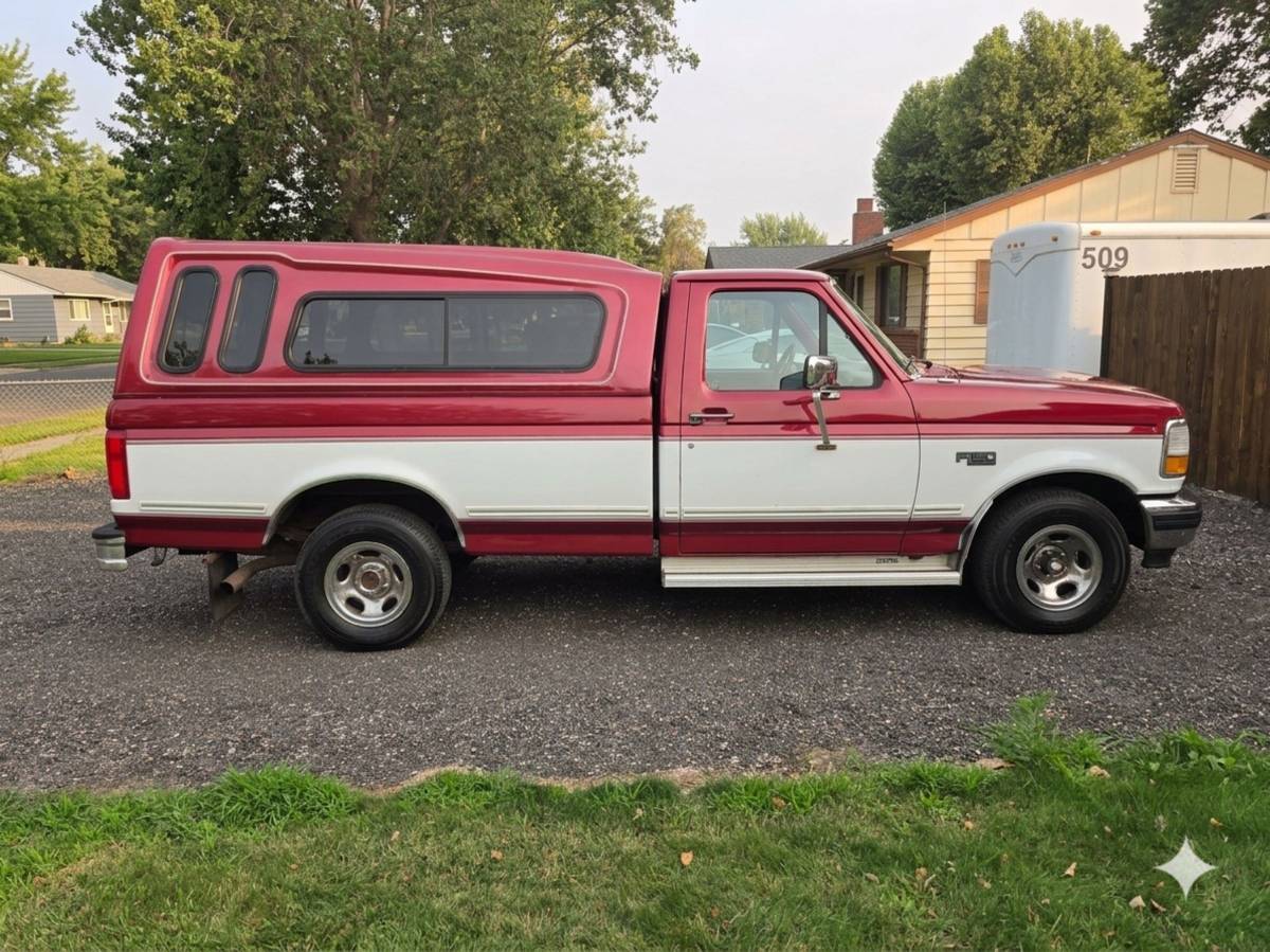 Ford-F150-xlt-1994-red