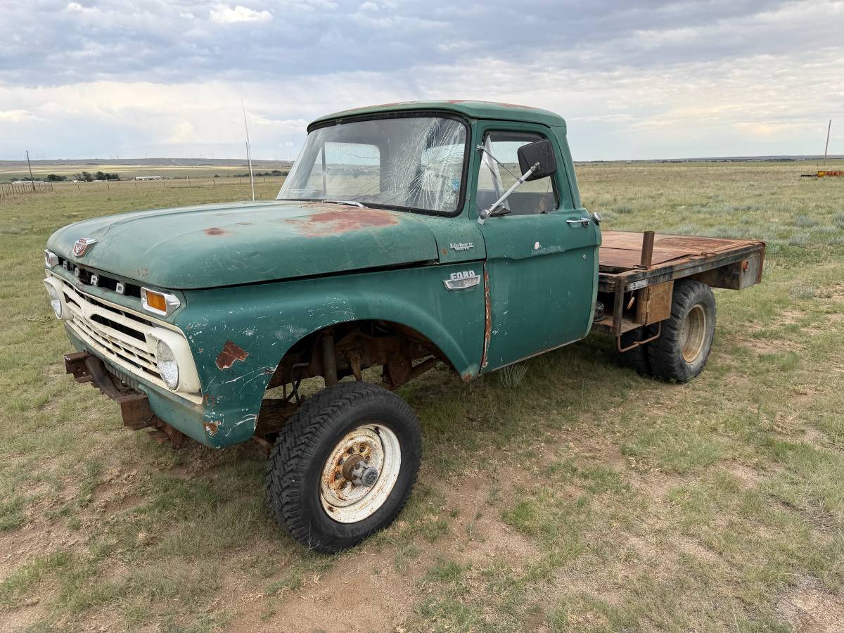 Ford-F250-1966-green