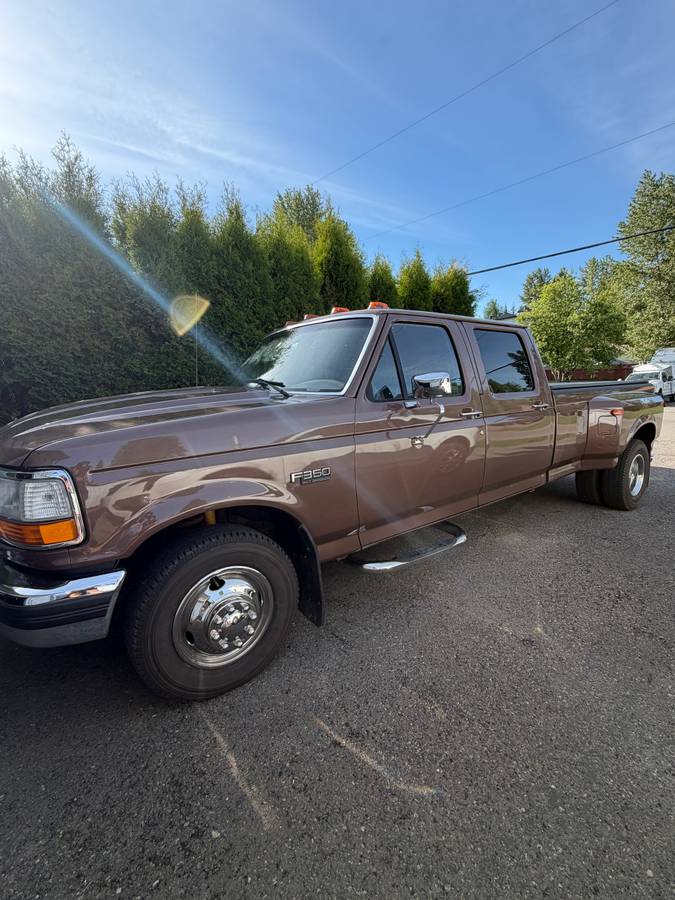 Ford-F350-1992-brown