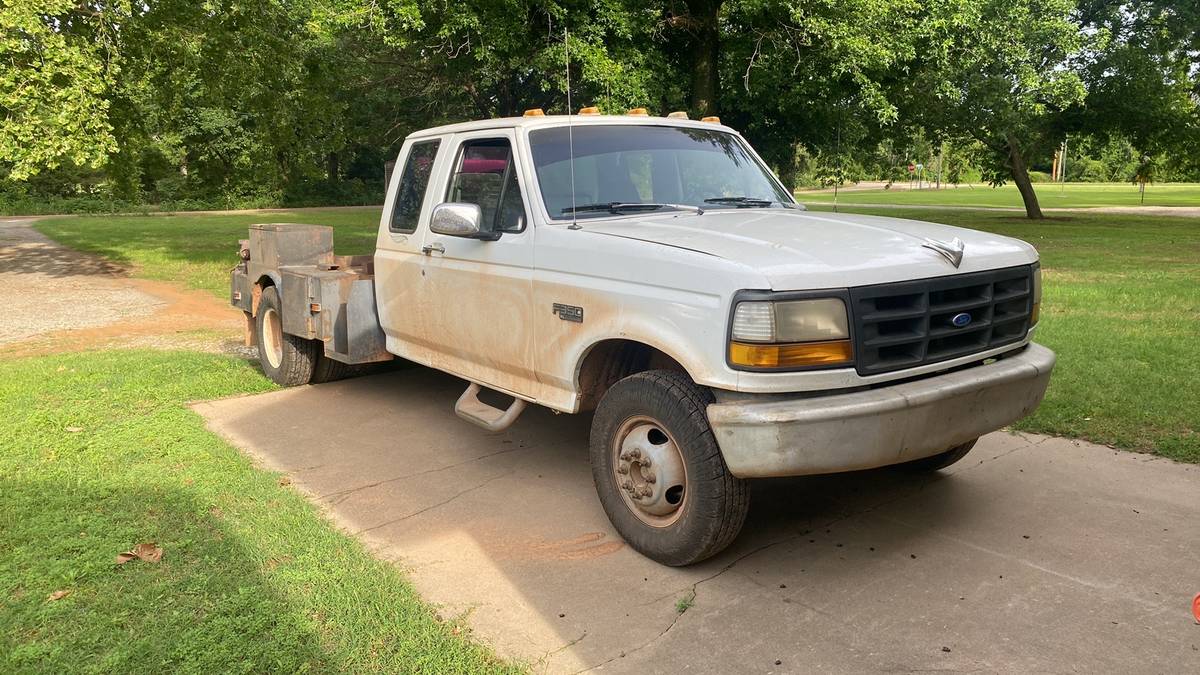 Ford-F350-1993-white