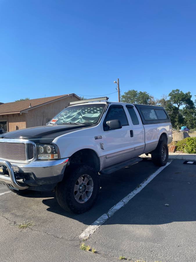 Ford-F350-super-duty-1996-white