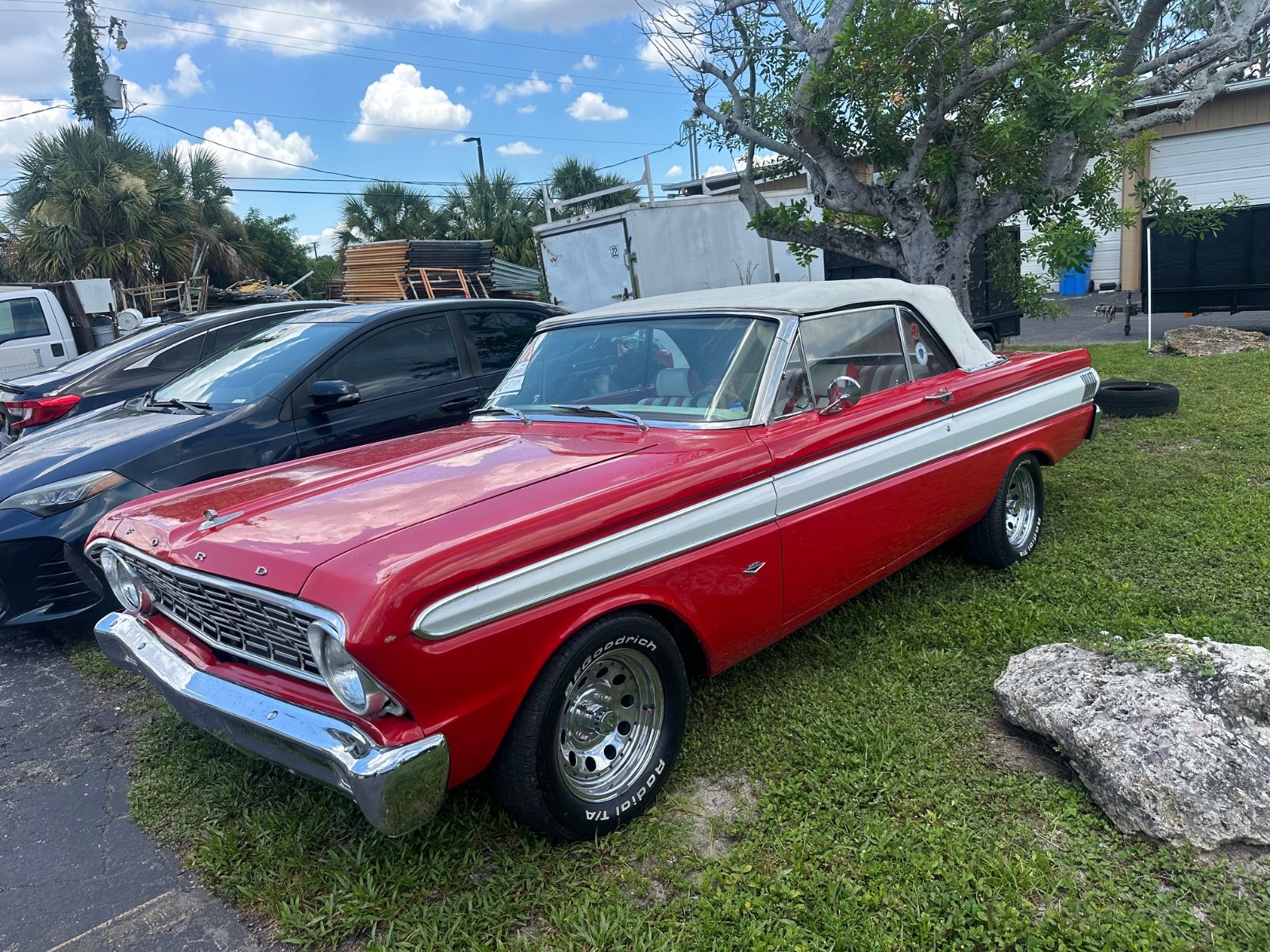 Ford-Falcon-1964-Convertible-Red