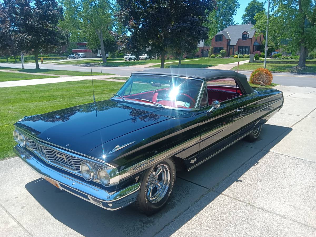 Ford-Galaxie-500-convertible-1964-black