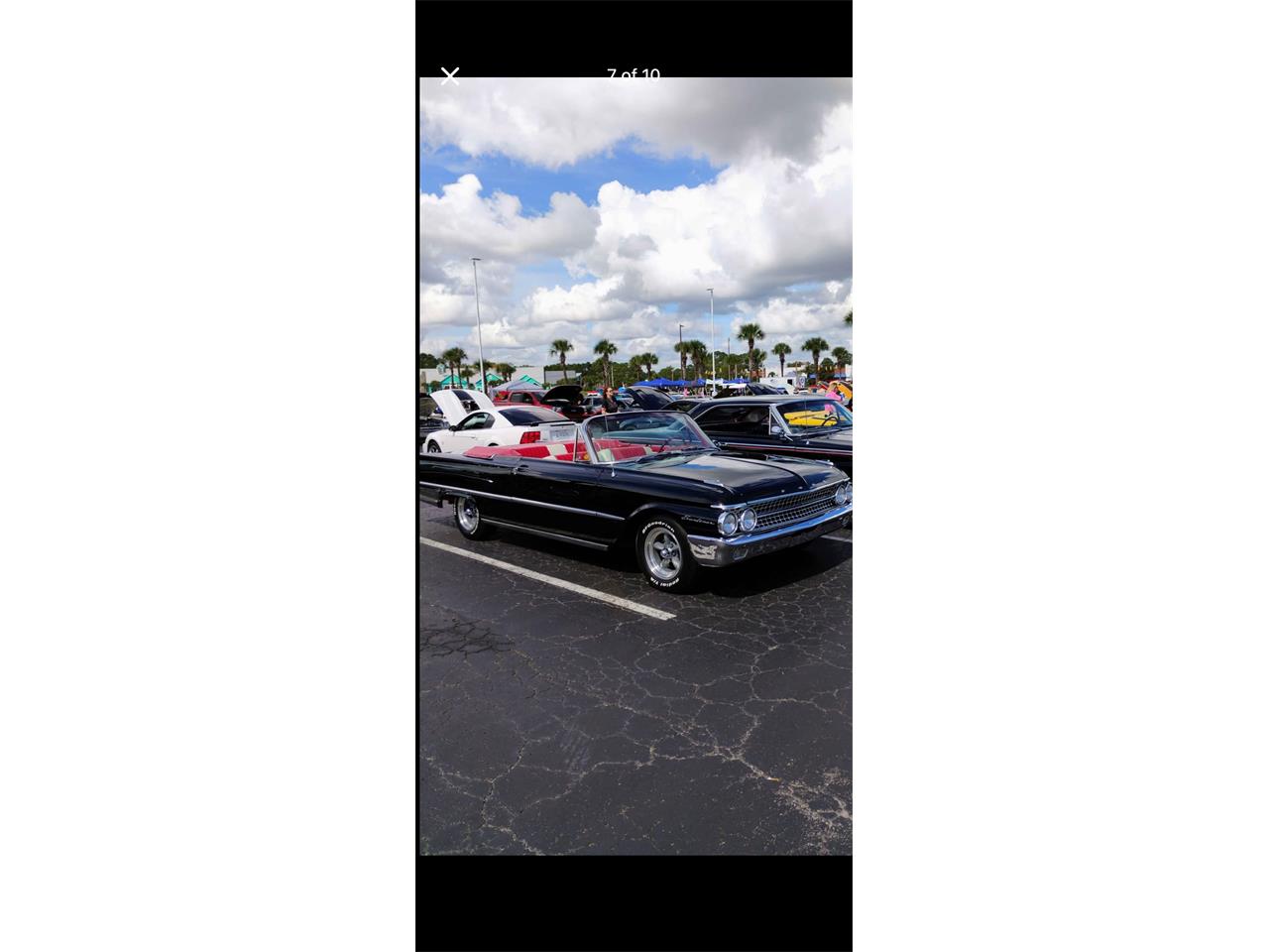 Ford-Galaxie-500-sunliner-1961-Black-Red-and-white