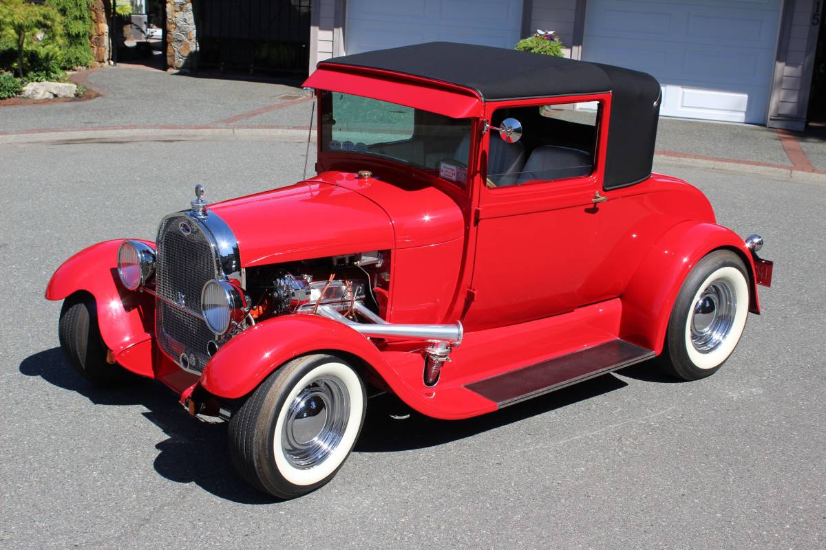 Ford-Model-a-1929-red