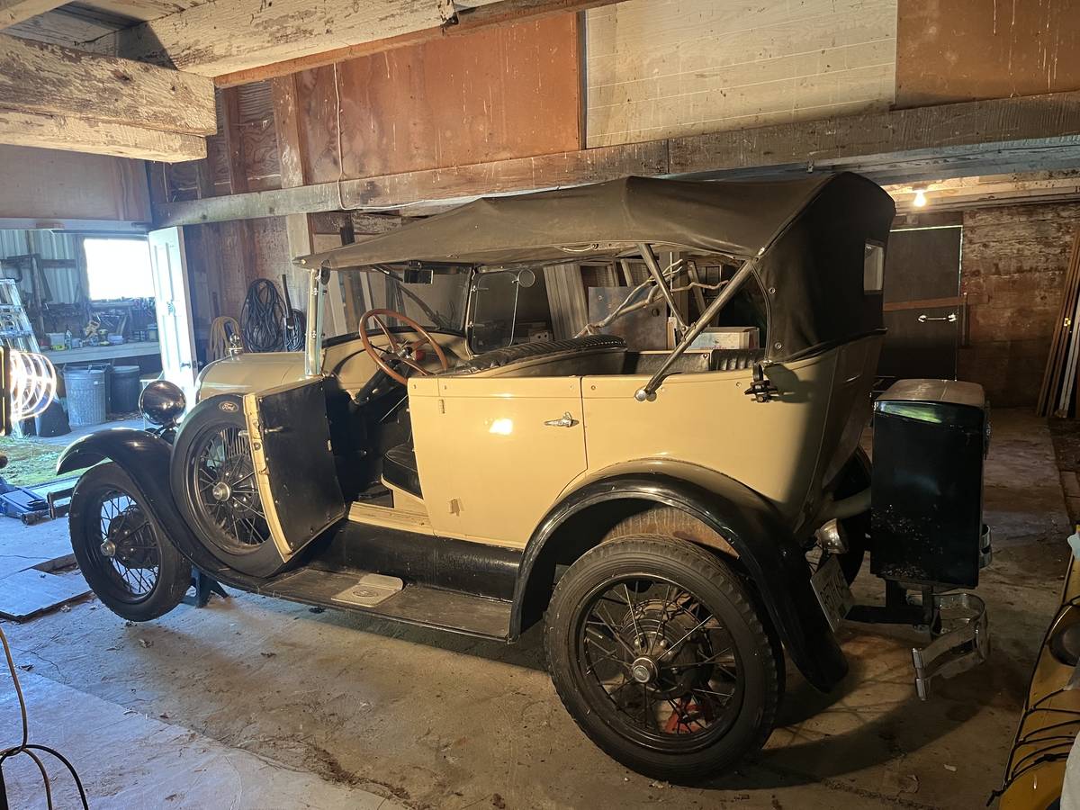 Ford-Model-a-1929-yellow