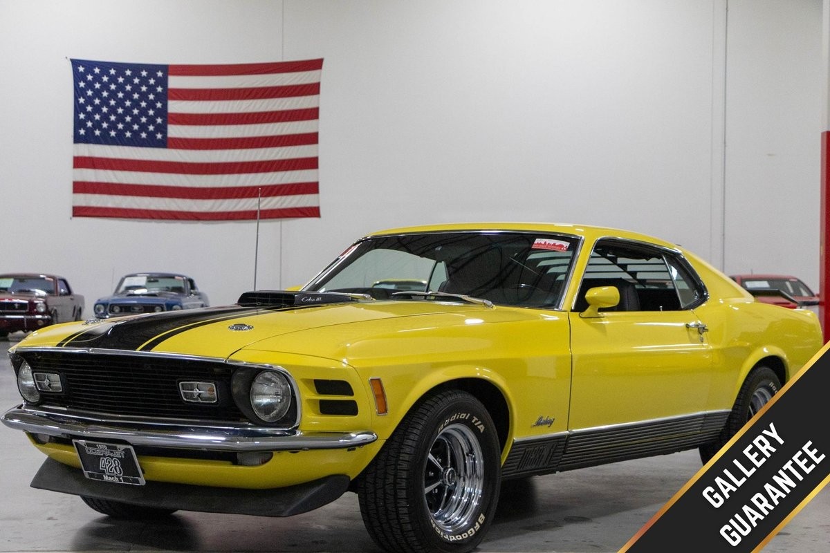 Ford-Mustang-1970-Fastback-Black Ford Mustang 1970