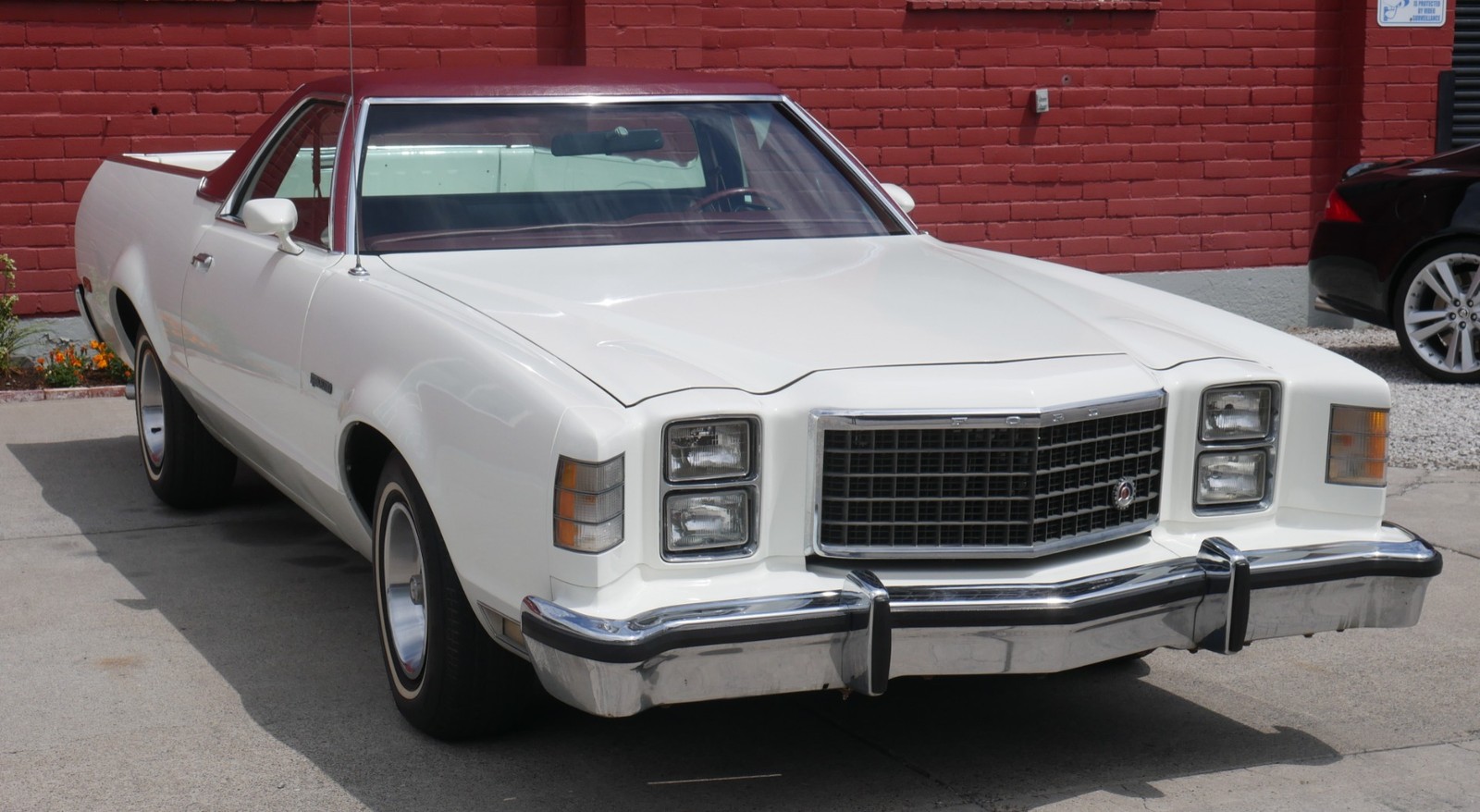 Ford-Ranchero-1979-PICKUP-Red