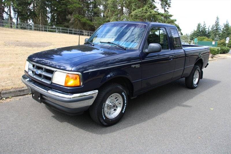 Ford-Ranger-xlt-87k-miles-1993-blue
