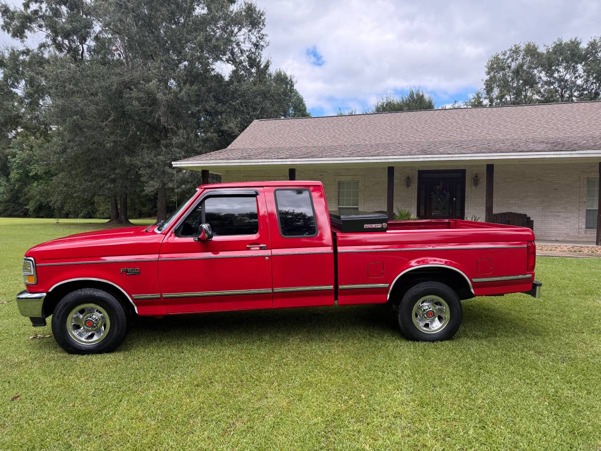 Ford-Super-cab-xlt-1995-red
