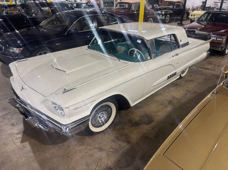 Ford-Thunderbird-1958-White-Turqouise