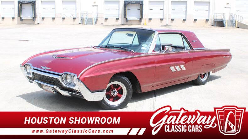Ford-Thunderbird-1963-Burgundy