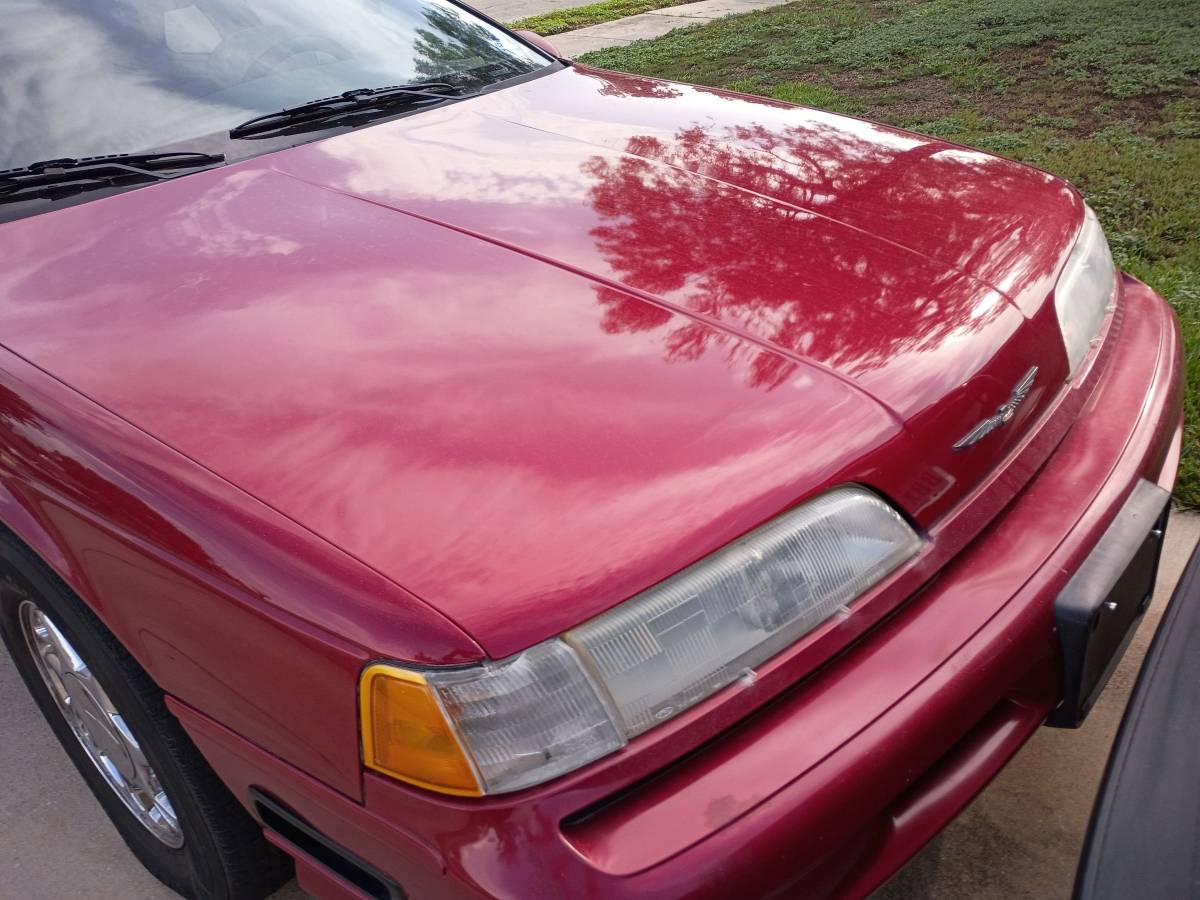 Ford-Thunderbird-lx-1992-red