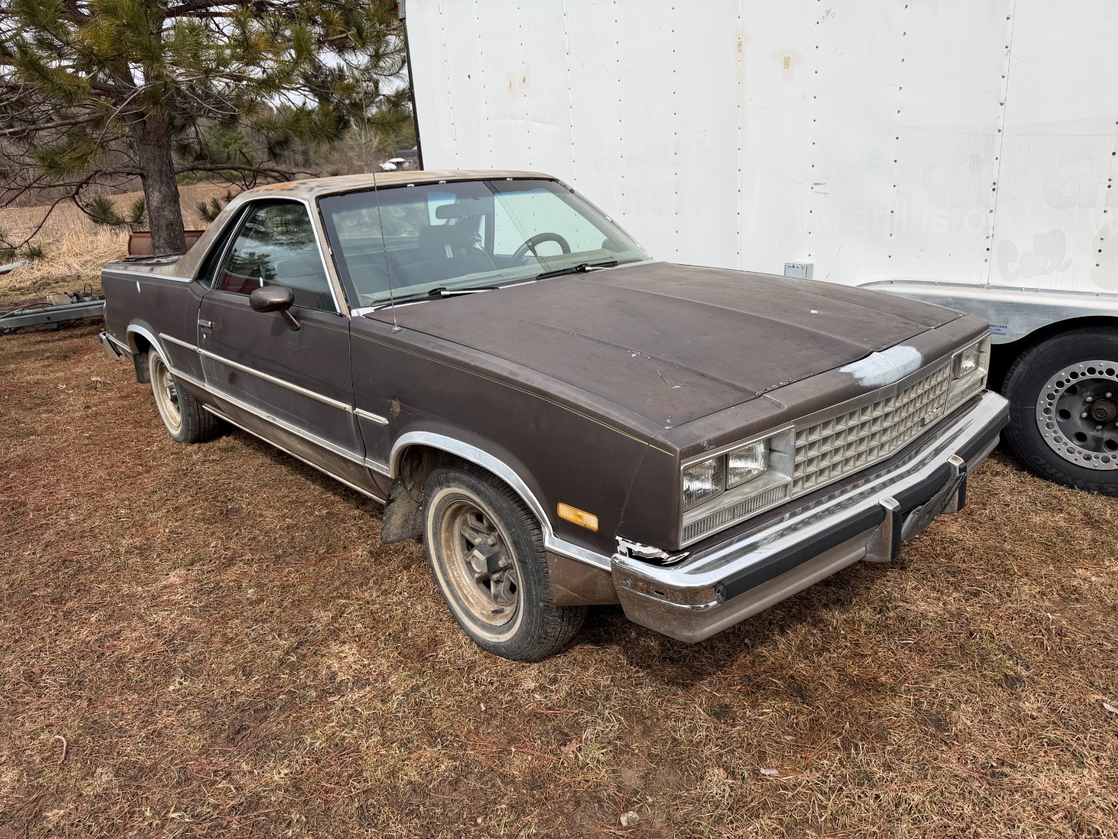 GMC-Caballero-1984-Standard-Cab-Pickup-Burgundy