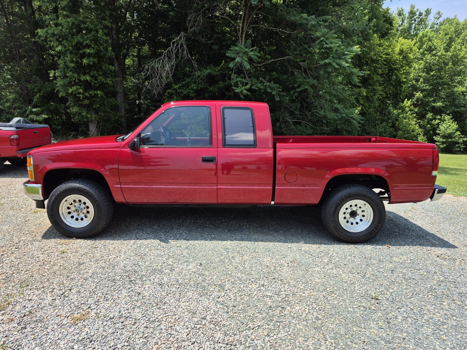 GMC-K1500-1990-SUV-Burgundy GMC K1500 1990