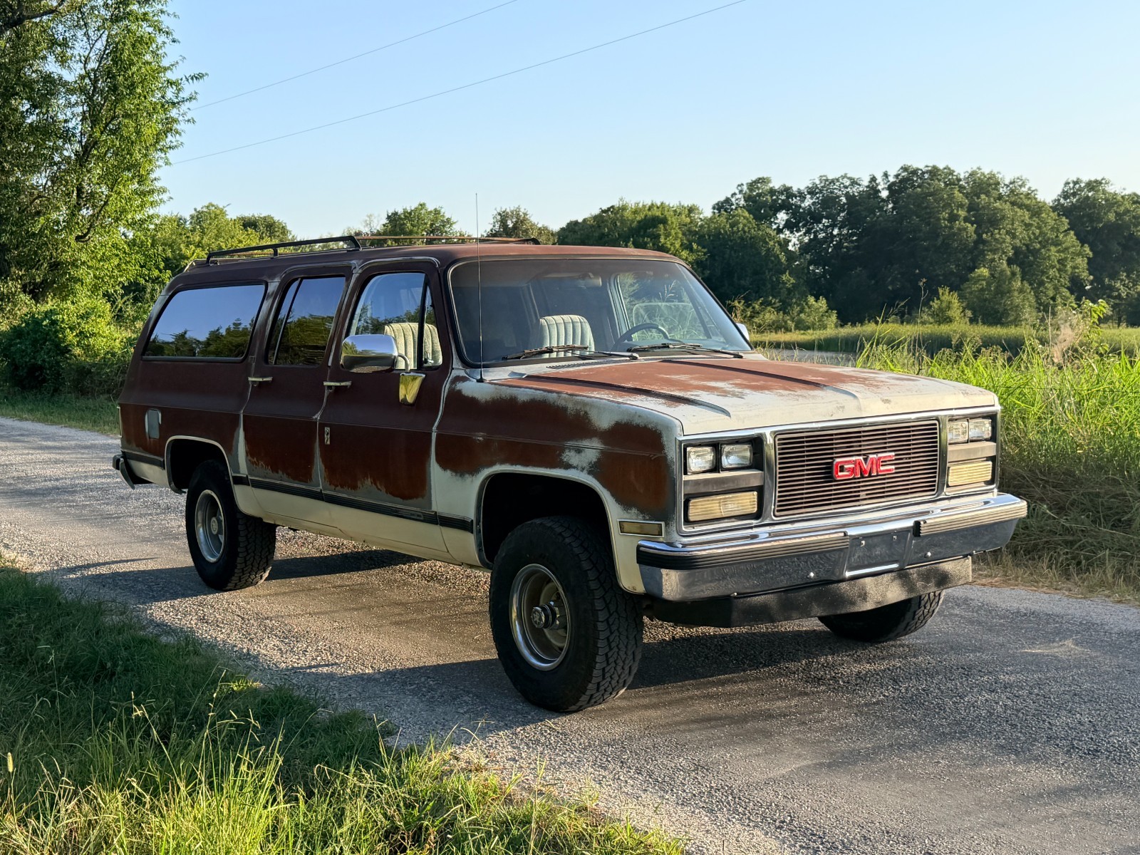 GMC-V1500-Suburban-1989-SUV-Gray