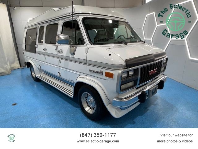 GMC-Vandura-1995-Extended-Passenger-Van-Grey