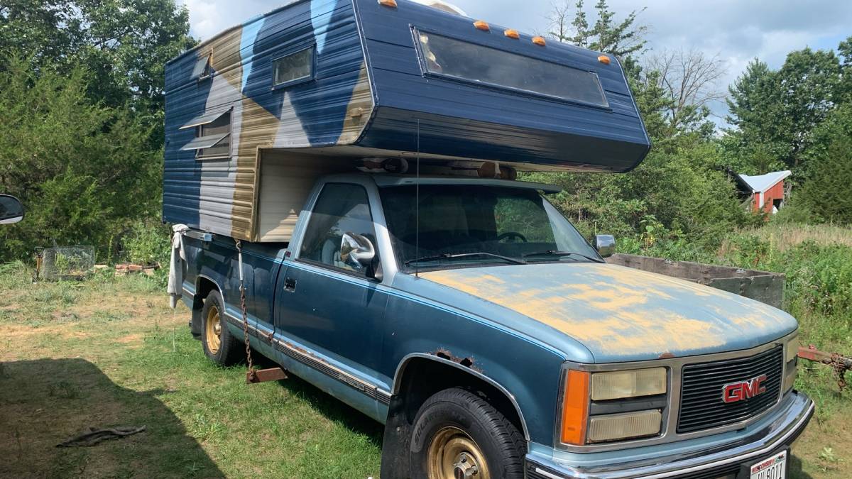 Gmc-Sierra-1500-sle-1990-blue