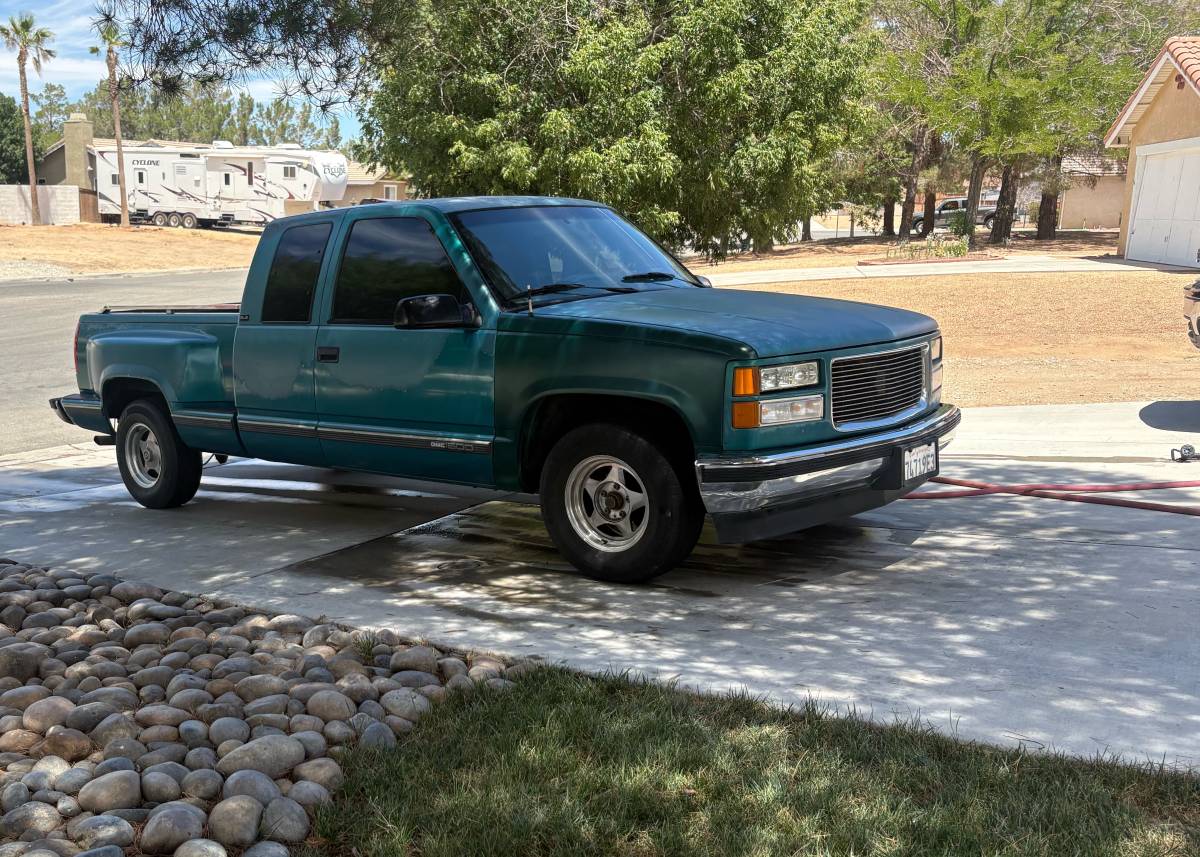 Gmc-Stepside-1995-green