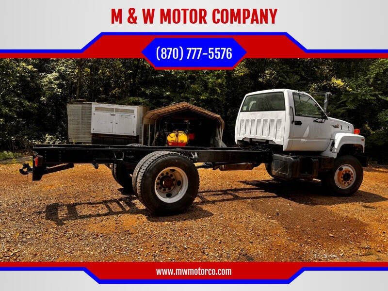 Gmc-Topkick-c7500-1995-White-Gray