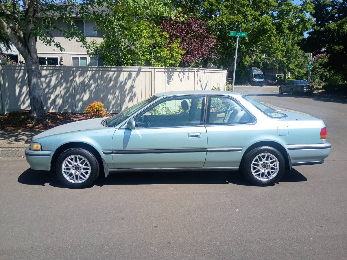 Honda-Accord-lx-1992-green