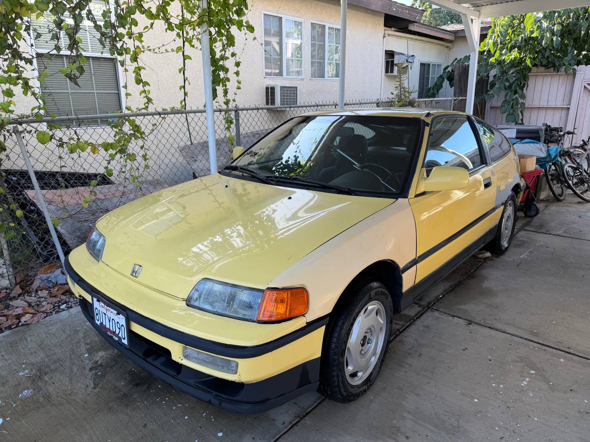 Honda-Crx-si-1991-yellow