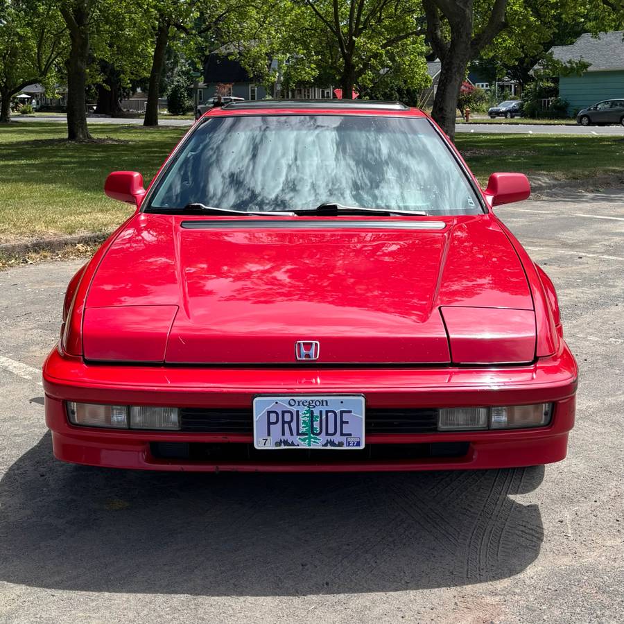 Honda-Prelude-1991-red