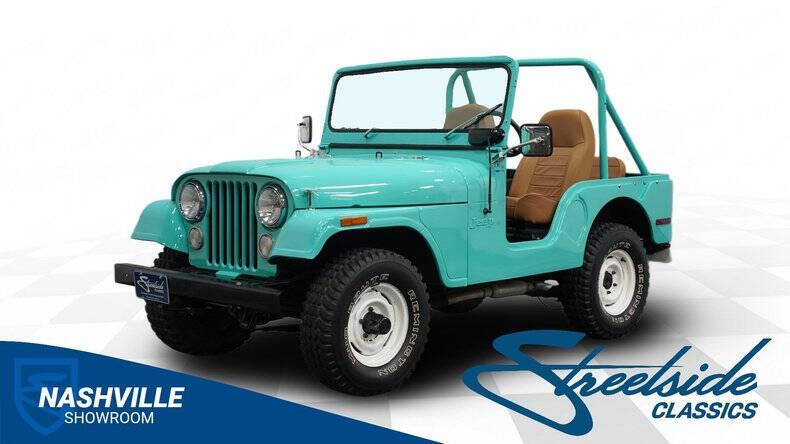Jeep-Cj-5-1972-Turquoise-Tan