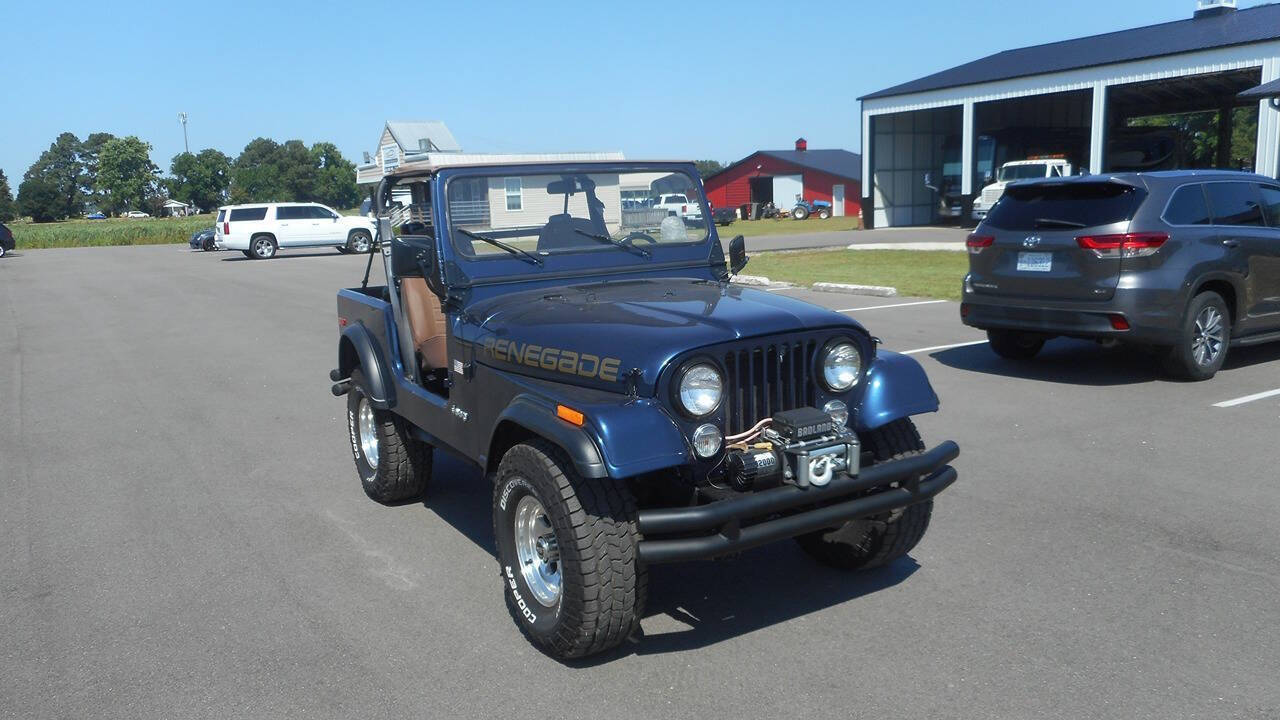 Jeep-Cj-7-1978-Blue-Tan