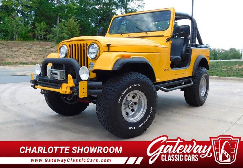 Jeep-Cj-7-1979-Yellow-Black