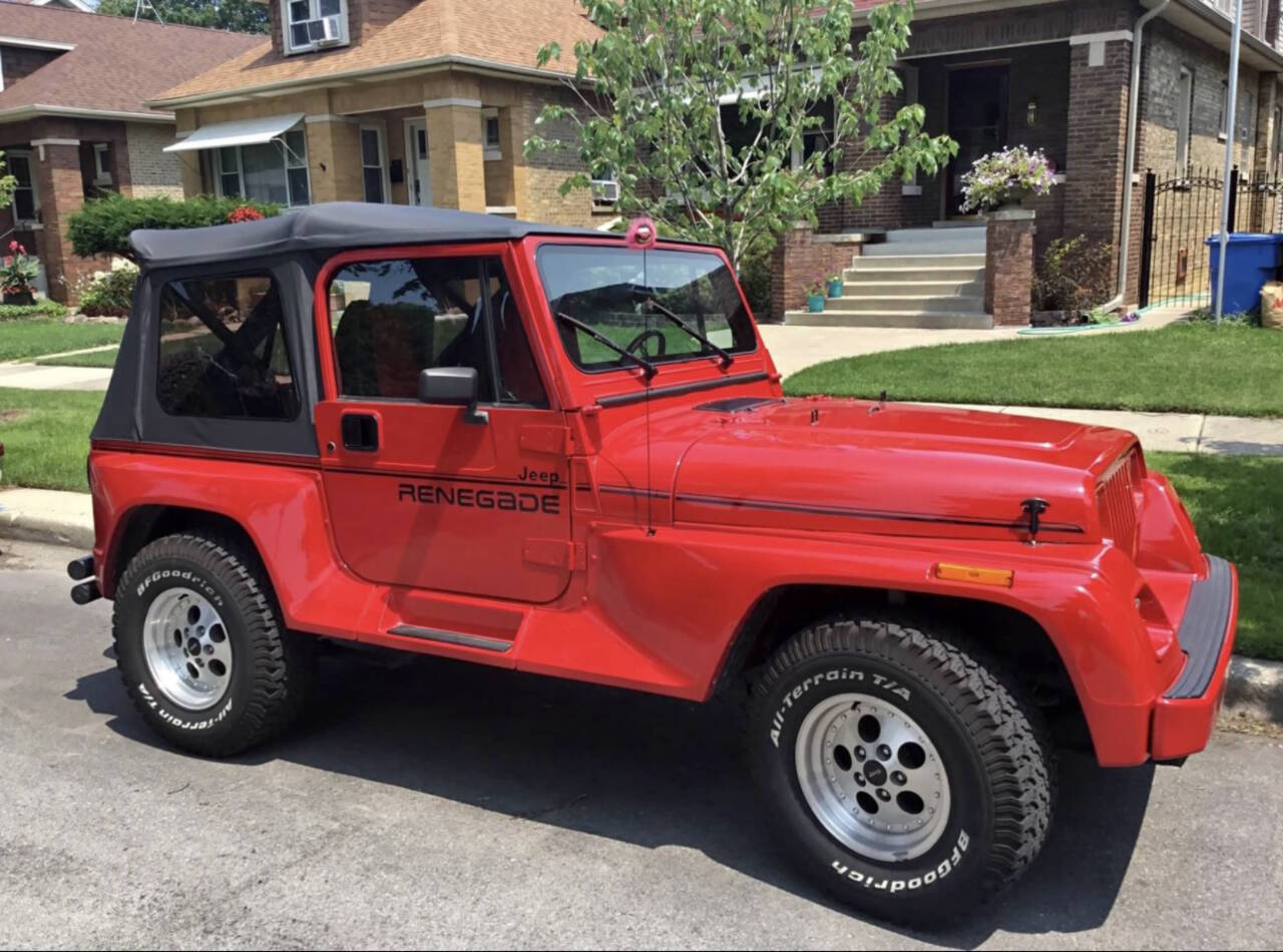 Jeep-Wrangler-1991-Red-Red