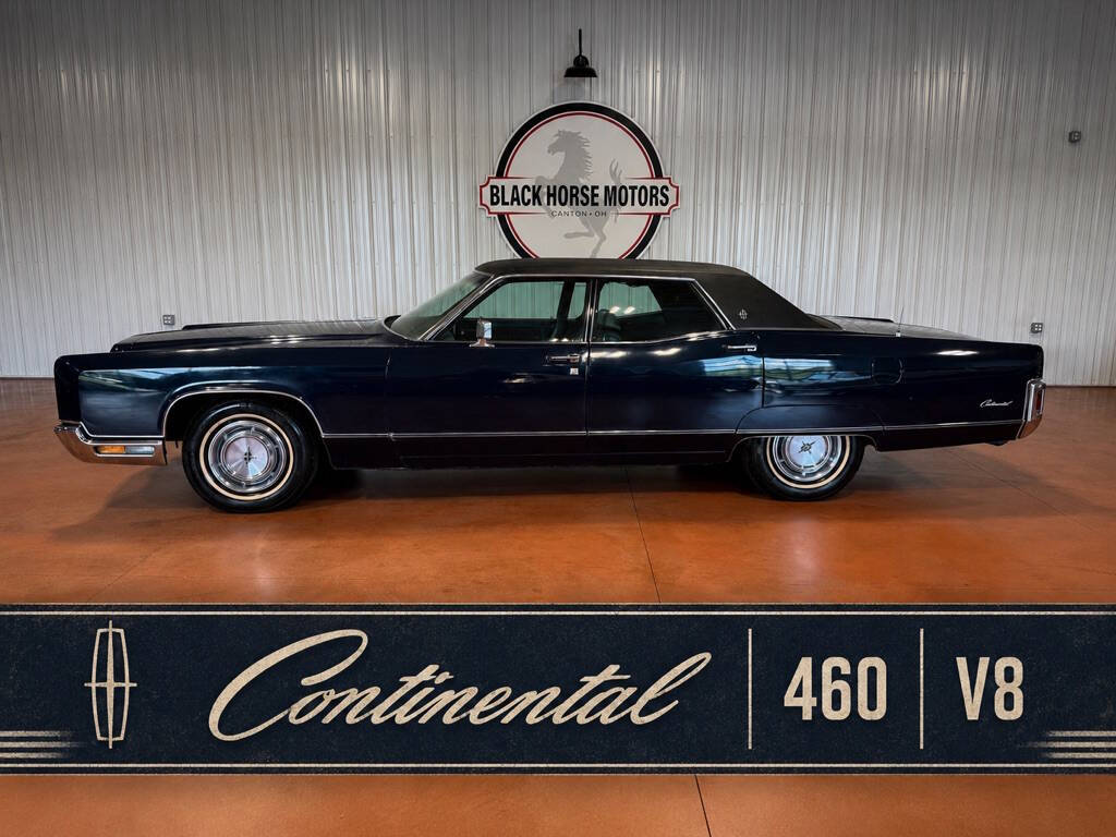 Lincoln-Continental-1971-Blue-Blue