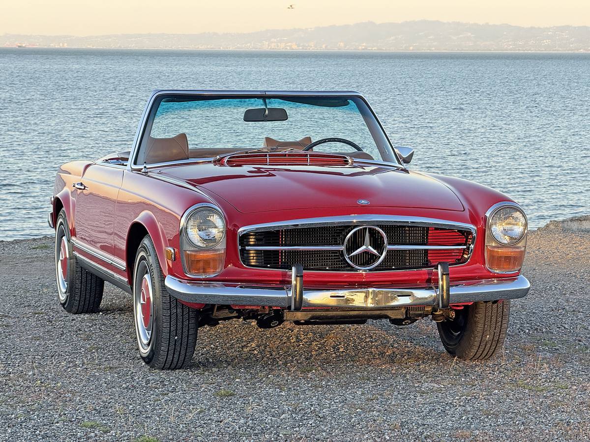 Mercedes-280sl-1971-red