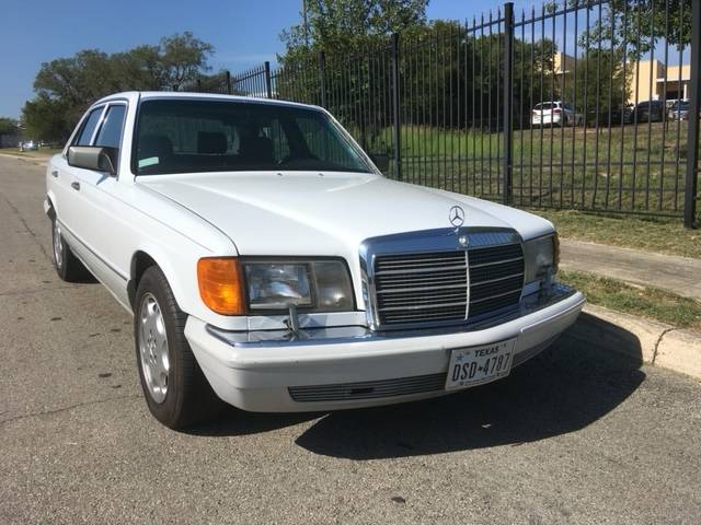 Mercedes-350-sd-1991-white