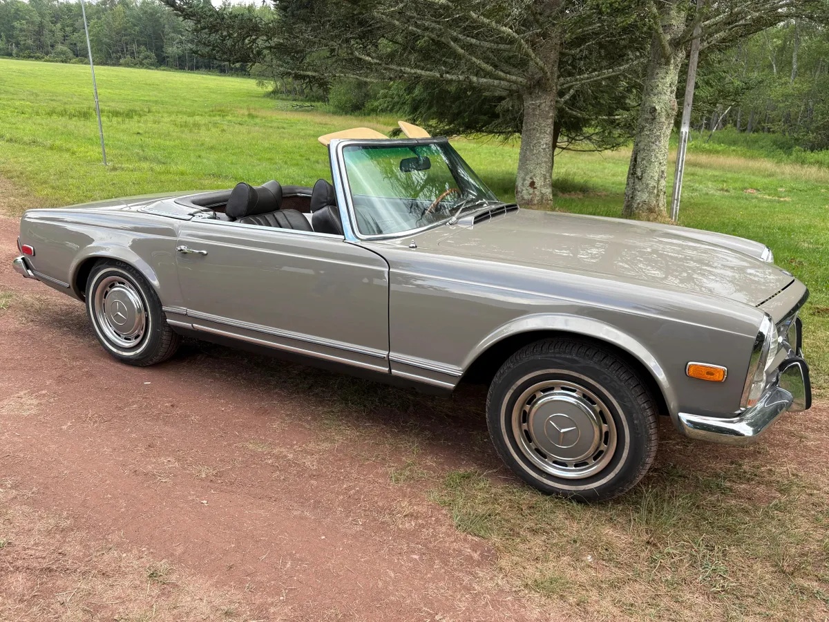 Mercedes-benz-280sl-1969-Mocha-Grey-Espresso-Brown