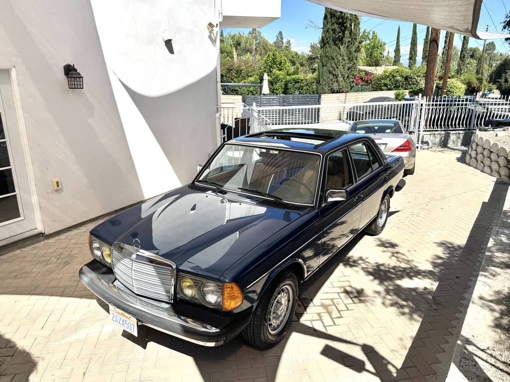 Mercedes-benz-300d-1985-blue