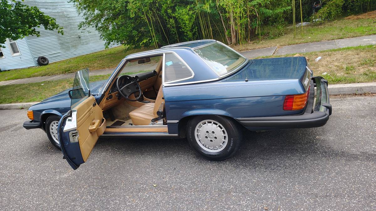 Mercedes-benz-380sl-1983-blue