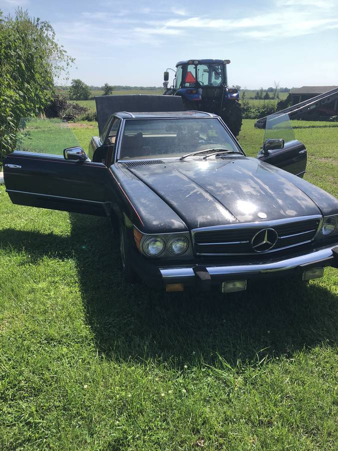 Mercedes-benz-450-sl-1977-black