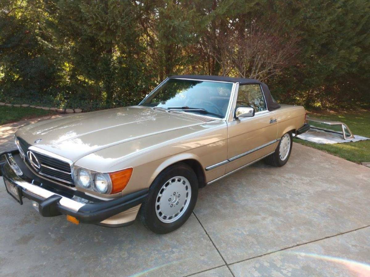 Mercedes-benz-560sl-1988 Mercedes-benz-560sl-1988