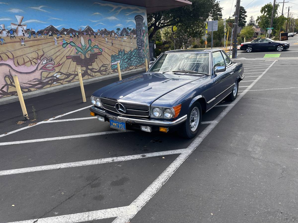 Mercedes-benz-Sl-class-1983-blue