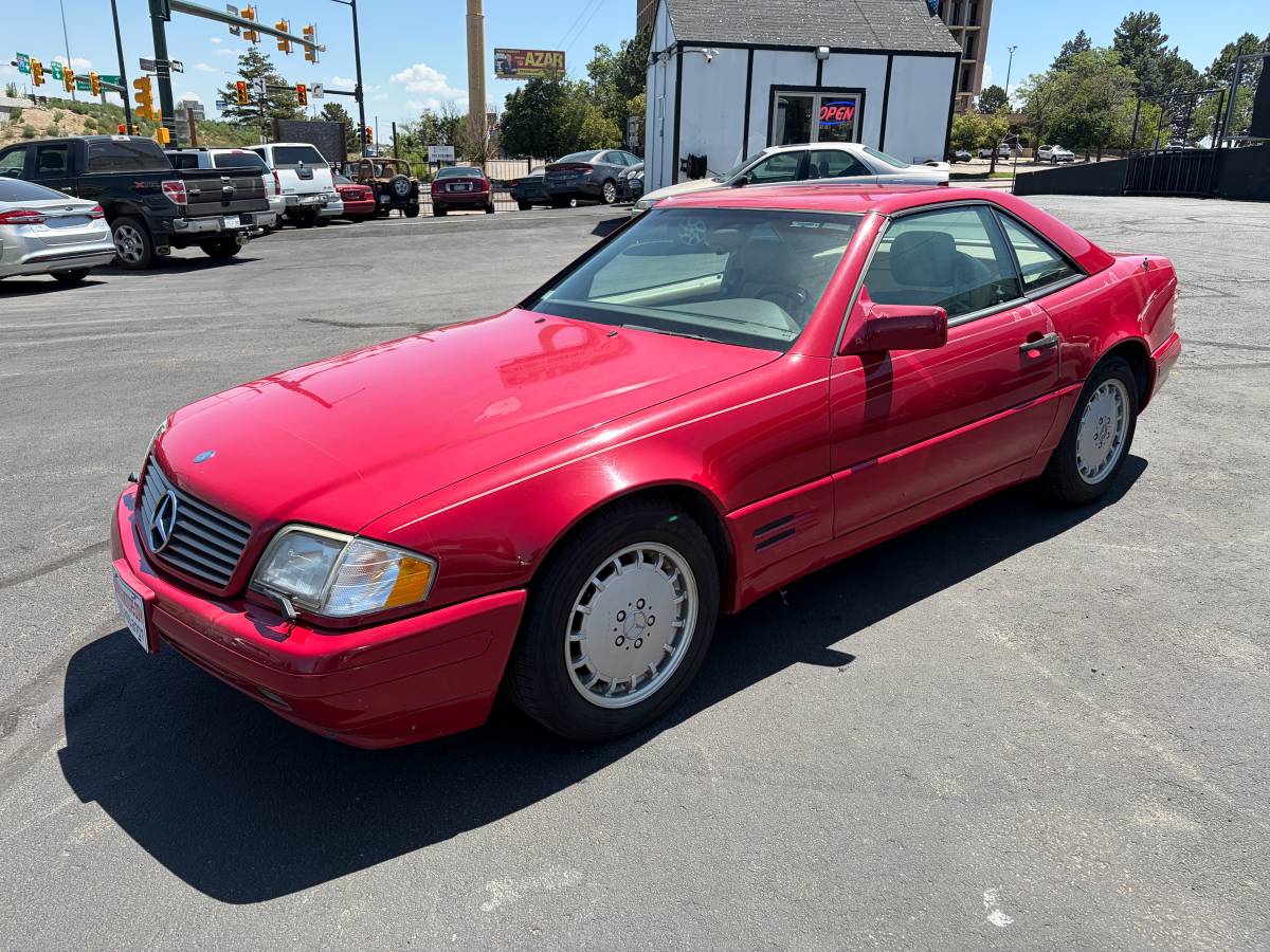 Mercedes-benz-sl500-1996-red