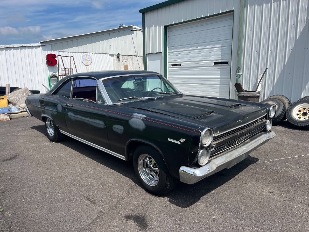 Mercury-Comet-cyclone-1966-Black-Red
