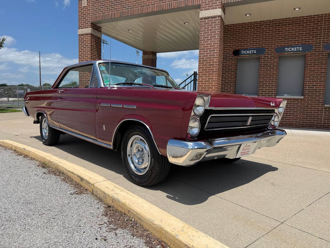 Mercury-Cyclone-1965-Burgundy-White