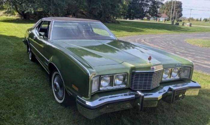 Mercury-Montego-1974-Bright-Green-Brown